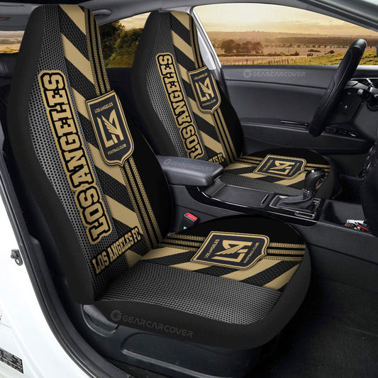 Los Angeles FC Car Seat Covers Custom Car Accessories - Gearcarcover - 2