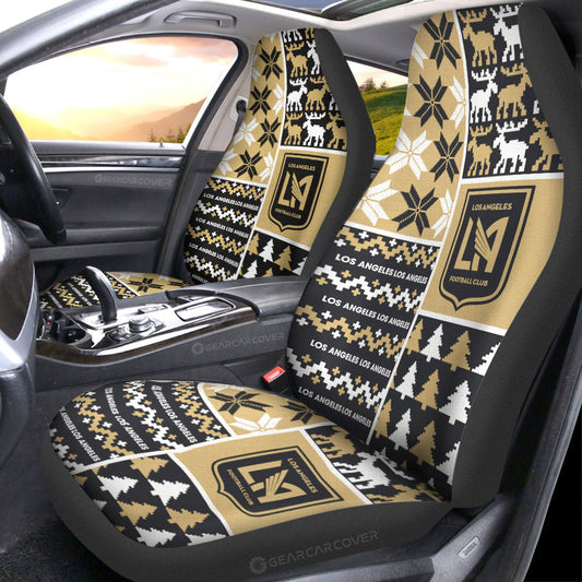 Los Angeles FC Car Seat Covers Custom Ugly Style Car Accessories - Gearcarcover - 1