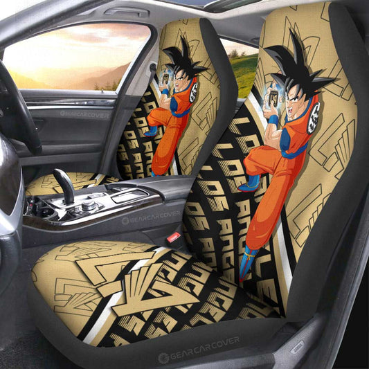 Los Angeles FC Car Seat Covers Goku Car Accessories For Fans - Gearcarcover - 2