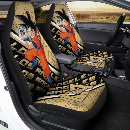 Los Angeles FC Car Seat Covers Goku Car Accessories For Fans - Gearcarcover - 1