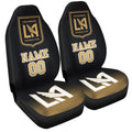 Los Angeles FC Car Seat Covers Sporty Team Collection - Gearcarcover - 3