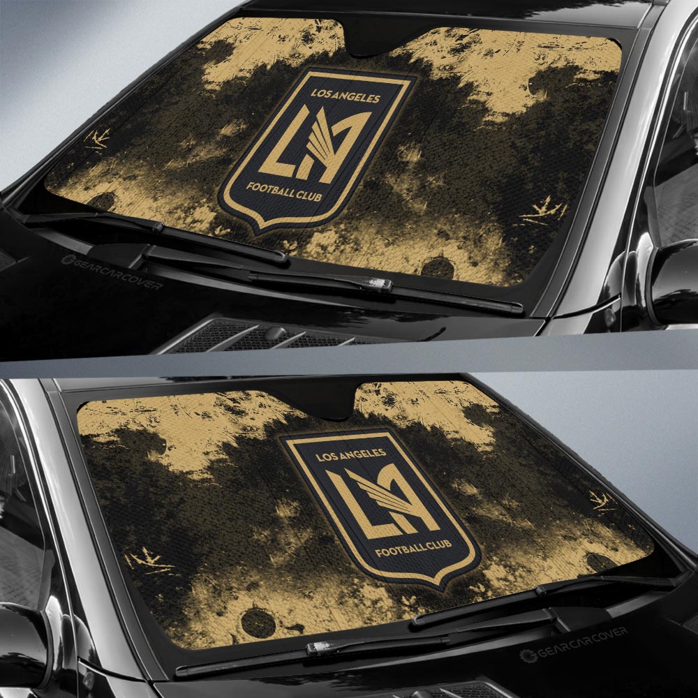 Los Angeles FC Car Sunshade Custom Car Accessories - Gearcarcover - 2