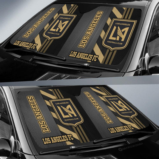 Los Angeles FC Car Sunshade Custom Car Accessories - Gearcarcover - 2
