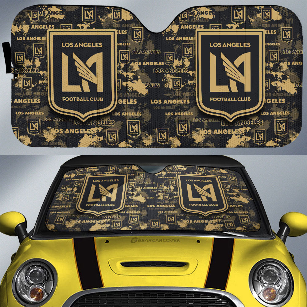 Los Angeles FC Car Sunshade Custom Car Accessories - Gearcarcover - 1