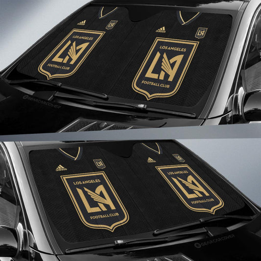 Los Angeles FC Car Sunshade Custom Car Interior Accessories - Gearcarcover - 2