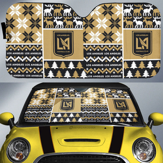 Los Angeles FC Car Sunshade Custom Ugly Style Car Accessories - Gearcarcover - 1