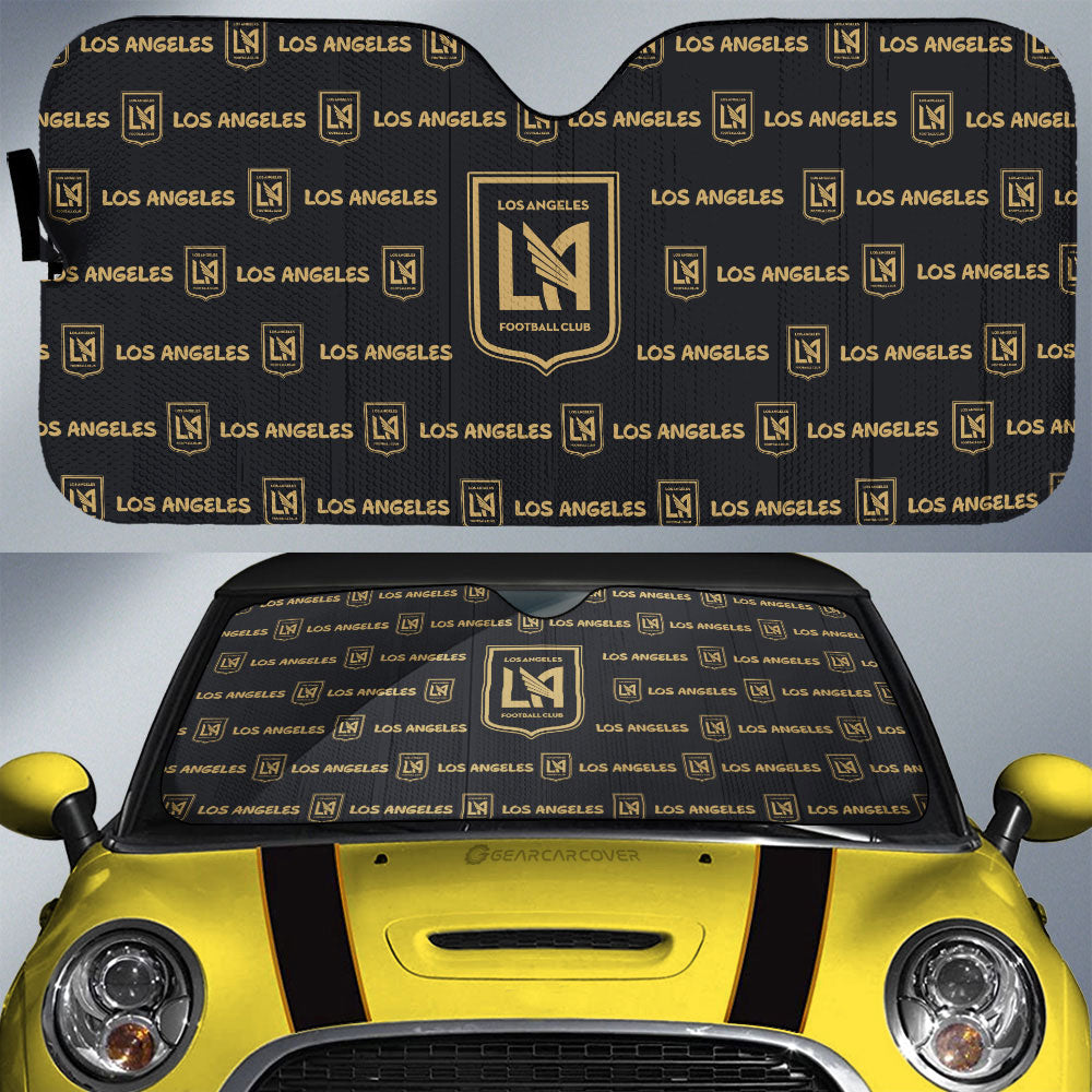 Los Angeles FC Car Sunshade Sporty Team Collection - Gearcarcover - 1