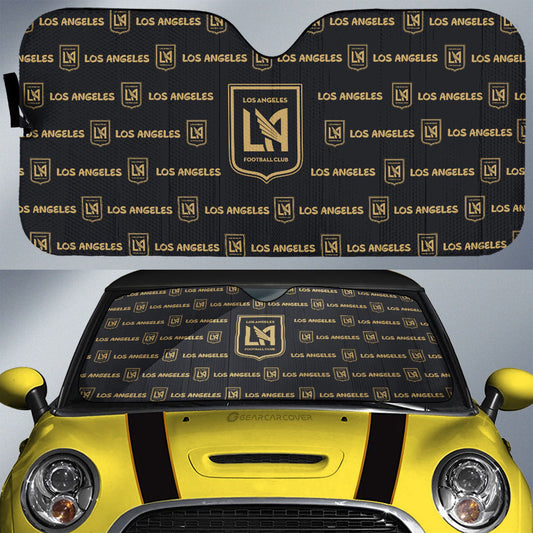 Los Angeles FC Car Sunshade Sporty Team Collection - Gearcarcover - 1