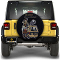 Los Angeles FC Spare Tire Covers Horror Characters Car Accessories - Gearcarcover - 1