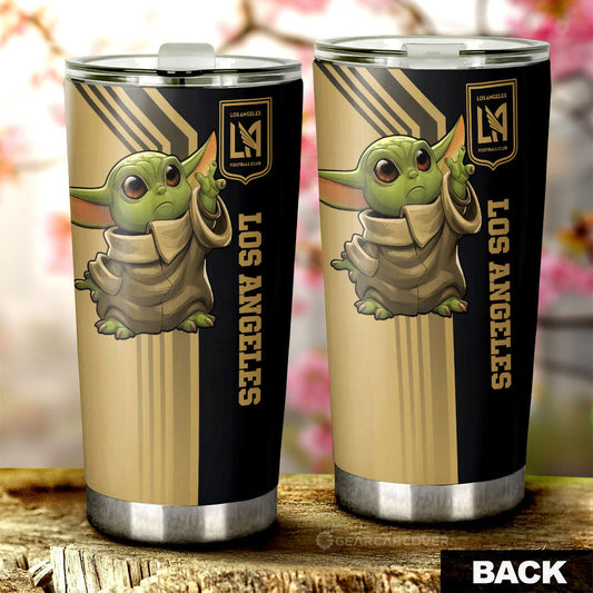 Los Angeles FC Tumbler Cup Custom Car Accessories - Gearcarcover - 2
