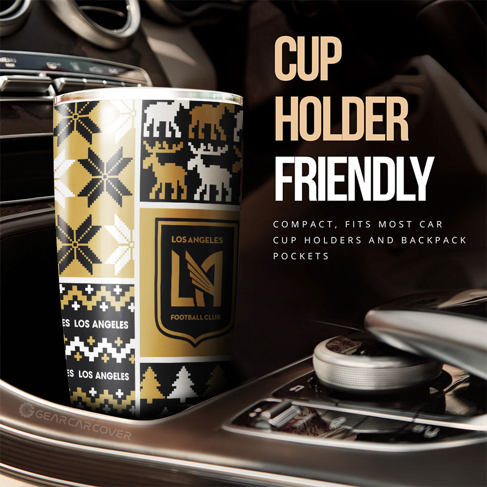 Los Angeles FC Tumbler Cup Custom Ugly Style Car Accessories - Gearcarcover - 3