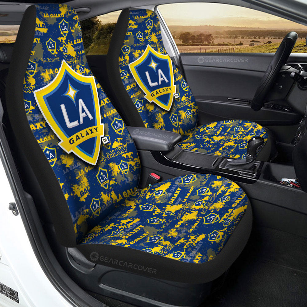 Los Angeles Galaxy Car Seat Covers Custom Car Accessories - Gearcarcover - 2