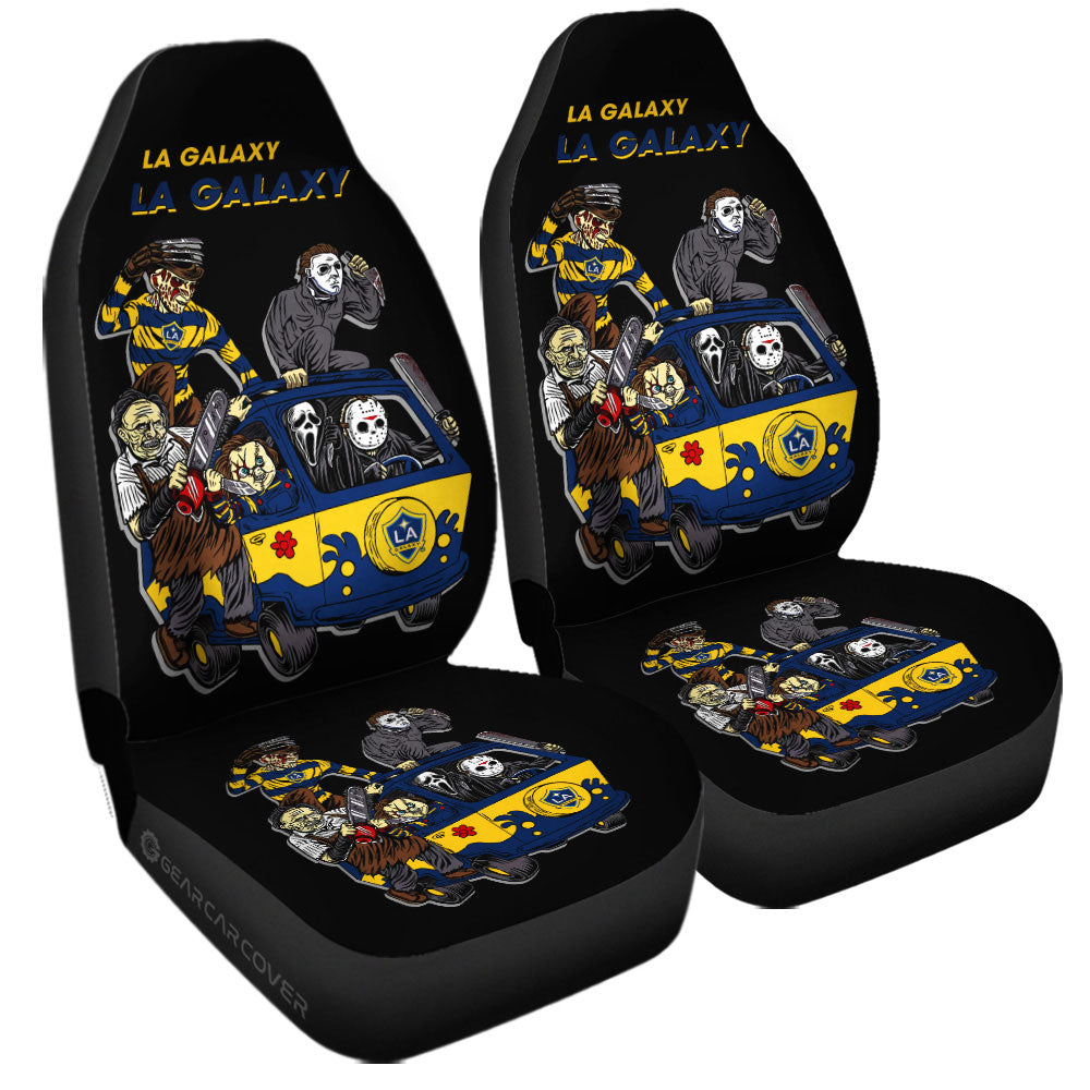 Los Angeles Galaxy Car Seat Covers Custom Car Accessories - Gearcarcover - 3