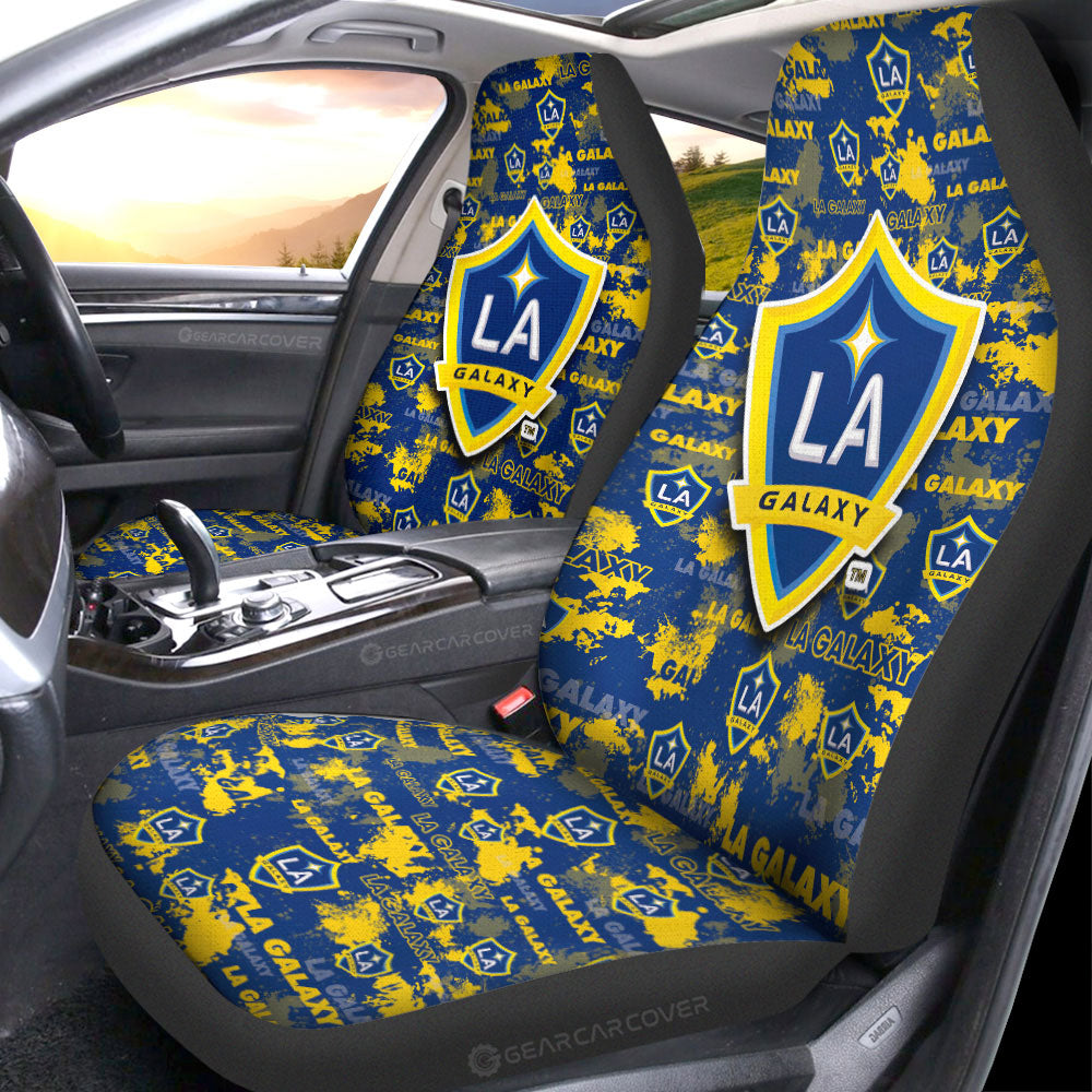 Los Angeles Galaxy Car Seat Covers Custom Car Accessories - Gearcarcover - 1