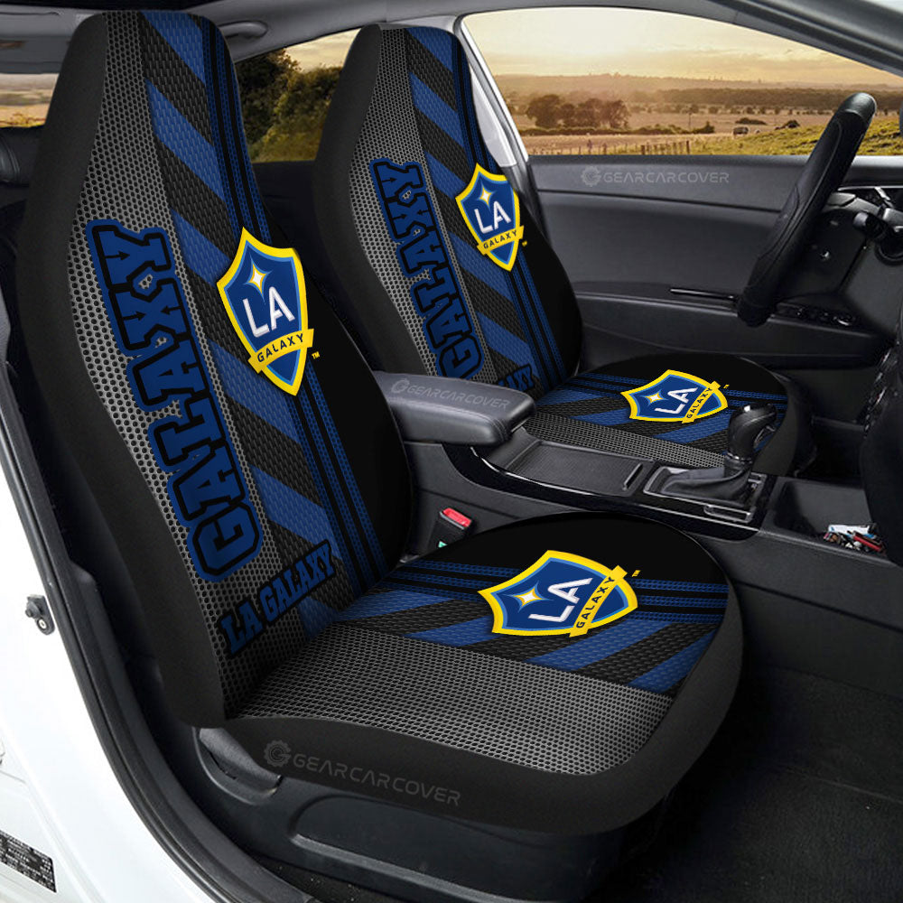 Los Angeles Galaxy Car Seat Covers Custom Car Accessories - Gearcarcover - 2