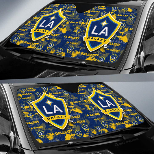 Los Angeles Galaxy Car Sunshade Custom Car Accessories - Gearcarcover - 2