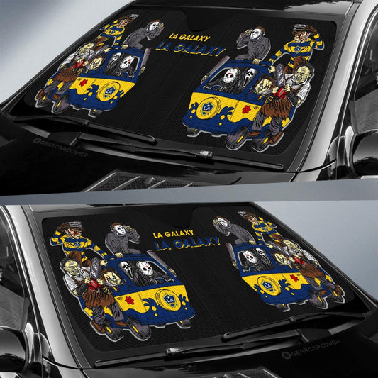 Los Angeles Galaxy Car Sunshade Custom Car Accessories - Gearcarcover - 2