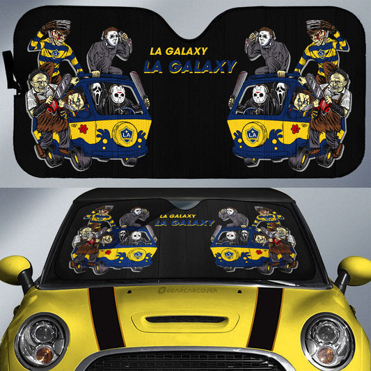 Los Angeles Galaxy Car Sunshade Custom Car Accessories - Gearcarcover - 1