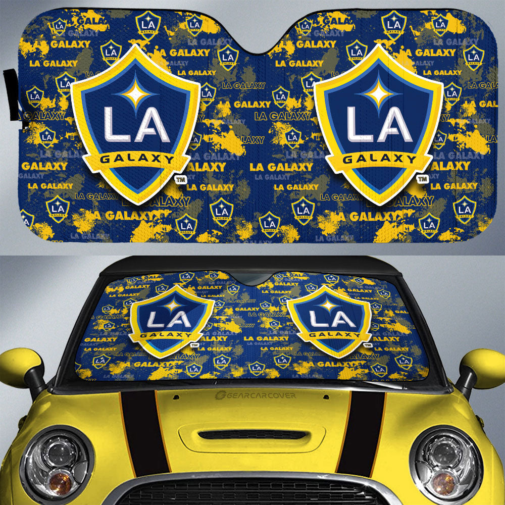 Los Angeles Galaxy Car Sunshade Custom Car Accessories - Gearcarcover - 1