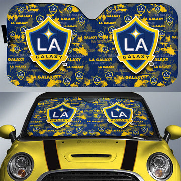 Los Angeles Galaxy Car Sunshade Custom Car Accessories - Gearcarcover - 1