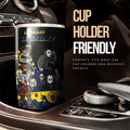Los Angeles Galaxy Tumbler Cup Custom Car Accessories - Gearcarcover - 3