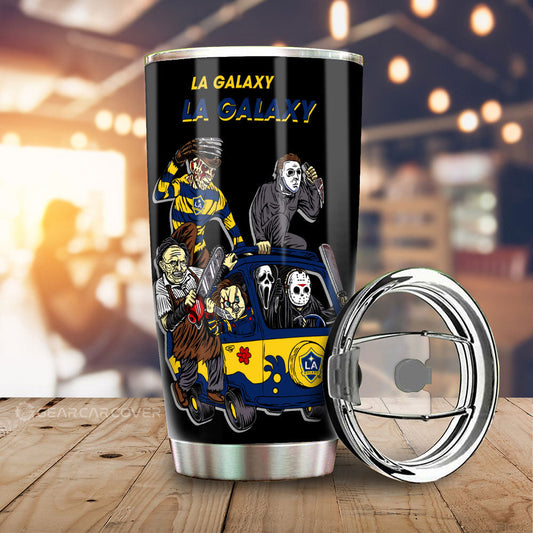 Los Angeles Galaxy Tumbler Cup Custom Car Accessories - Gearcarcover - 1