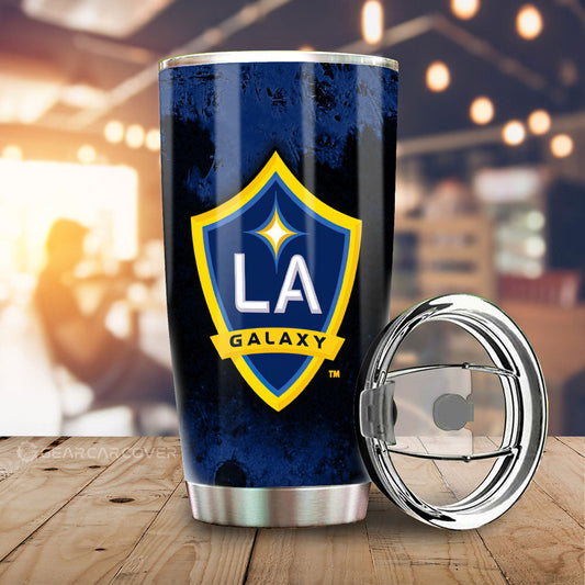 Los Angeles Galaxy Tumbler Cup Custom Car Accessories - Gearcarcover - 1