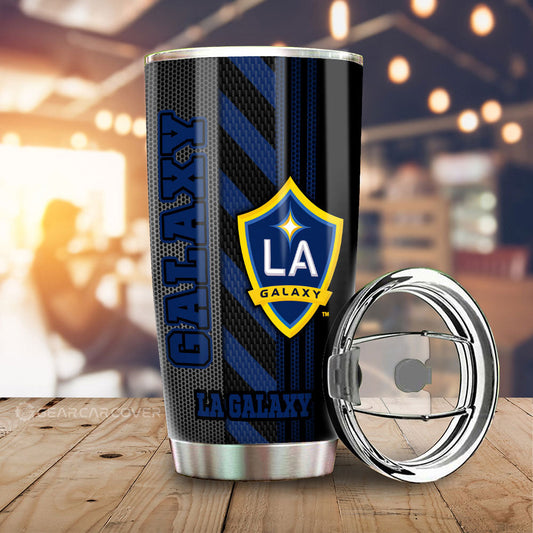 Los Angeles Galaxy Tumbler Cup Custom Car Accessories - Gearcarcover - 1