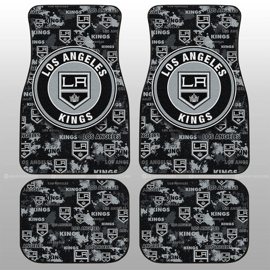 Los Angeles Kings Car Floor Mats Custom Car Accessories - Gearcarcover - 1
