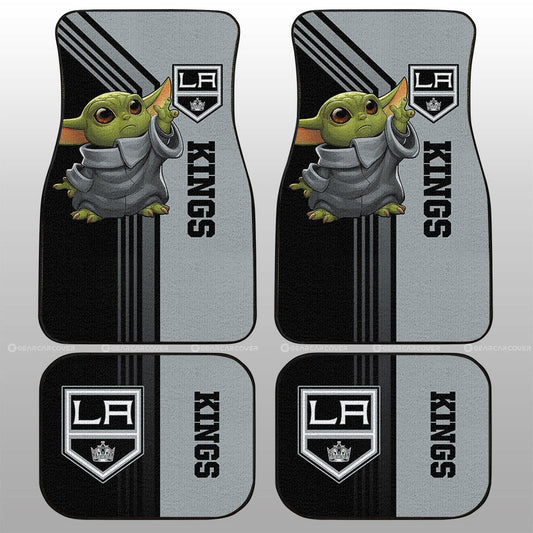 Los Angeles Kings Car Floor Mats Custom Car Accessories - Gearcarcover - 1