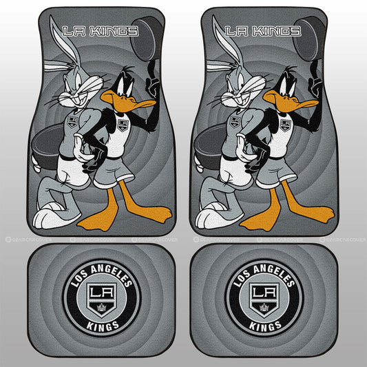 Los Angeles Kings Car Floor Mats Custom Car Accessories - Gearcarcover - 1