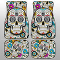 Los Angeles Kings Car Floor Mats Custom Sugar Skull Car Accessories - Gearcarcover - 1