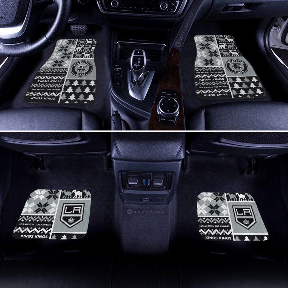 Los Angeles Kings Car Floor Mats Custom Ugly Style Car Accessories - Gearcarcover - 2