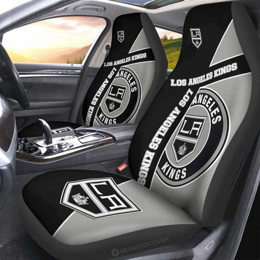 Los Angeles Kings Car Seat Covers Custom Car Accessories For Fans - Gearcarcover - 2