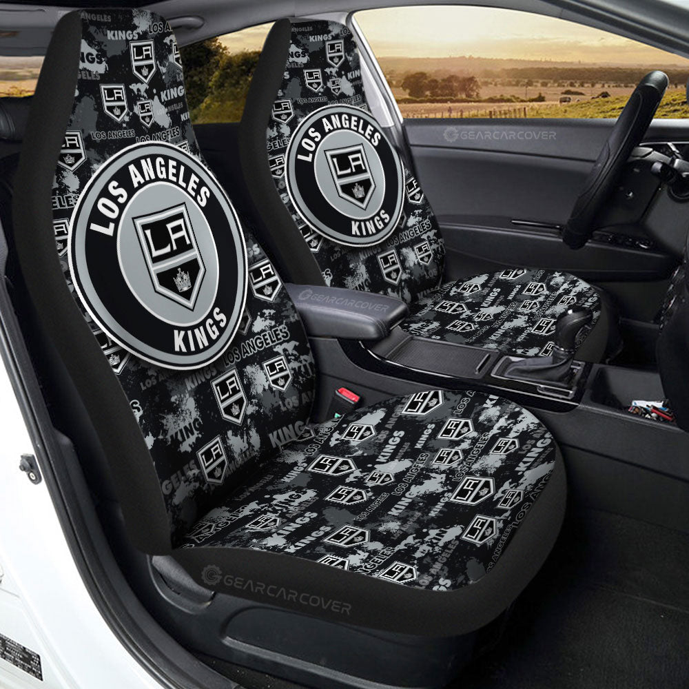 Los Angeles Kings Car Seat Covers Custom Car Accessories - Gearcarcover - 2