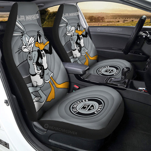 Los Angeles Kings Car Seat Covers Custom Car Accessories - Gearcarcover - 2