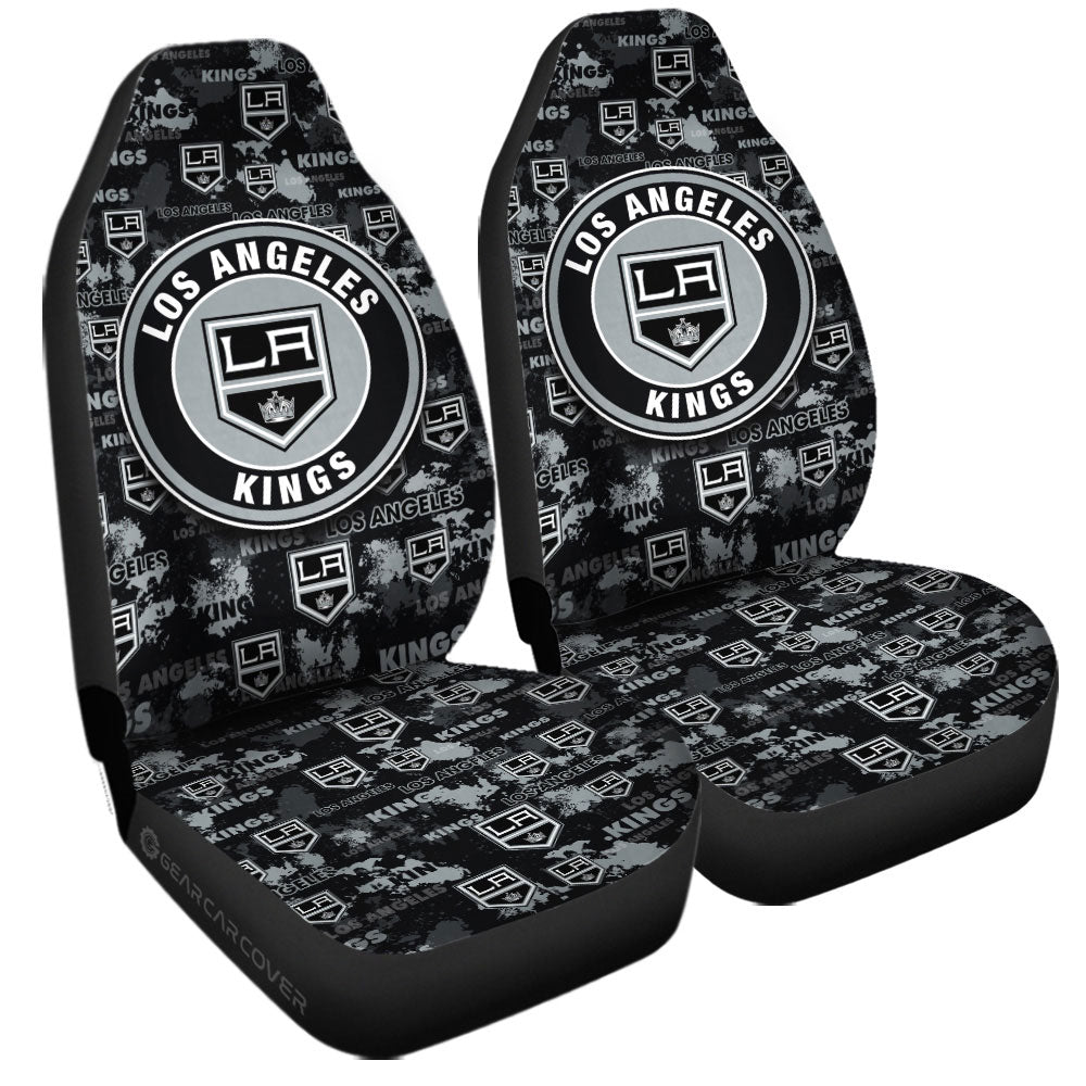 Los Angeles Kings Car Seat Covers Custom Car Accessories - Gearcarcover - 3