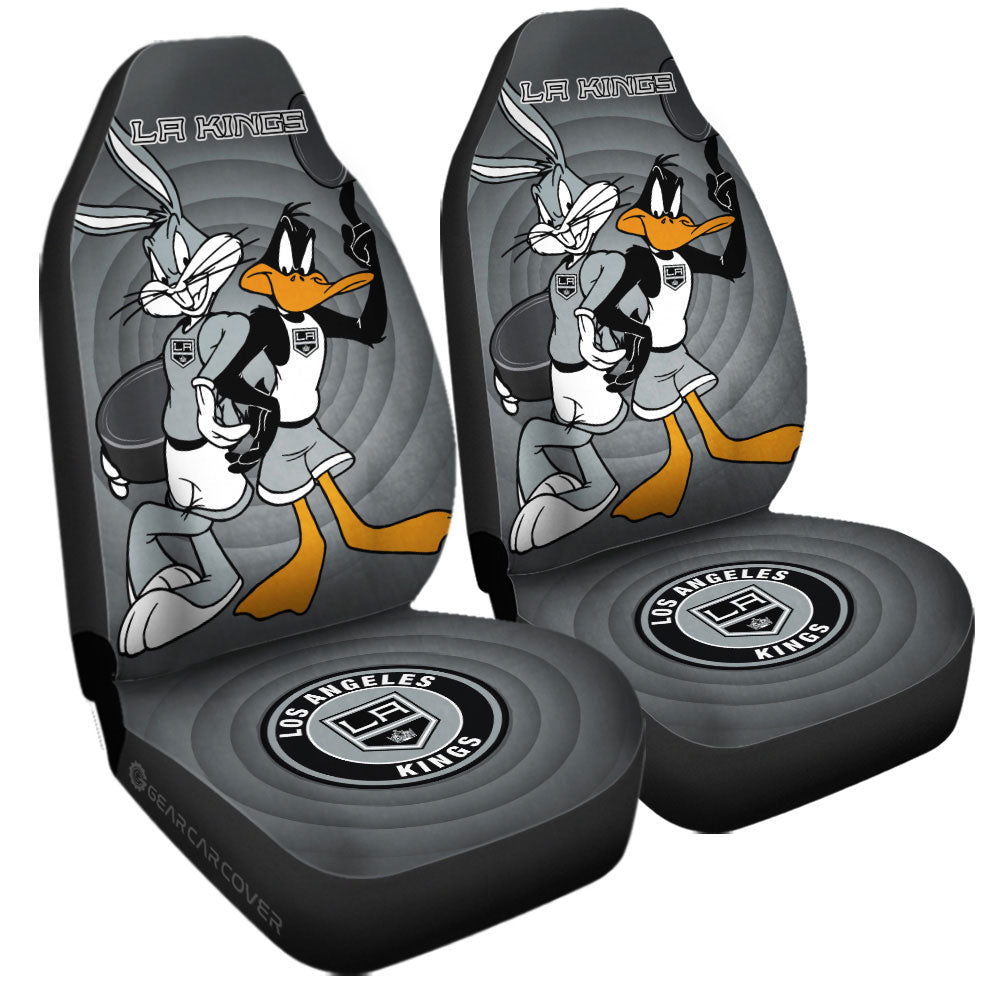 Los Angeles Kings Car Seat Covers Custom Car Accessories - Gearcarcover - 3