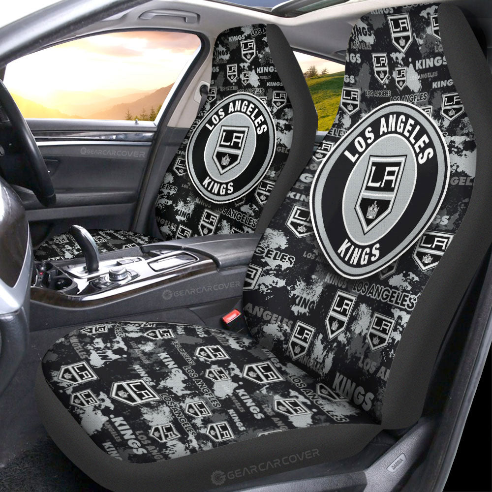 Los Angeles Kings Car Seat Covers Custom Car Accessories - Gearcarcover - 1