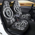 Los Angeles Kings Car Seat Covers Custom Tie Dye Car Accessories - Gearcarcover - 2