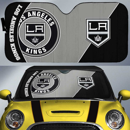 Los Angeles Kings Car Sunshade Custom Car Accessories For Fans - Gearcarcover - 1
