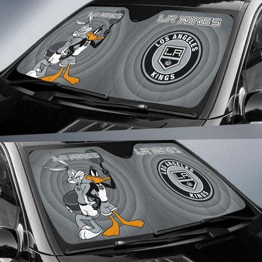 Los Angeles Kings Car Sunshade Custom Car Accessories - Gearcarcover - 2