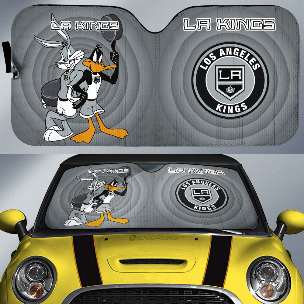 Los Angeles Kings Car Sunshade Custom Car Accessories - Gearcarcover - 1