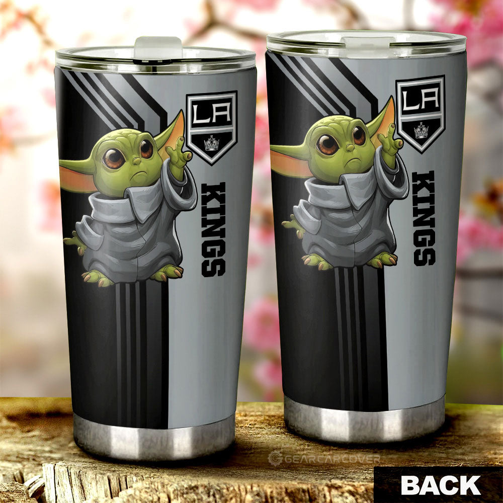 Los Angeles Kings Tumbler Cup Custom Car Accessories - Gearcarcover - 2