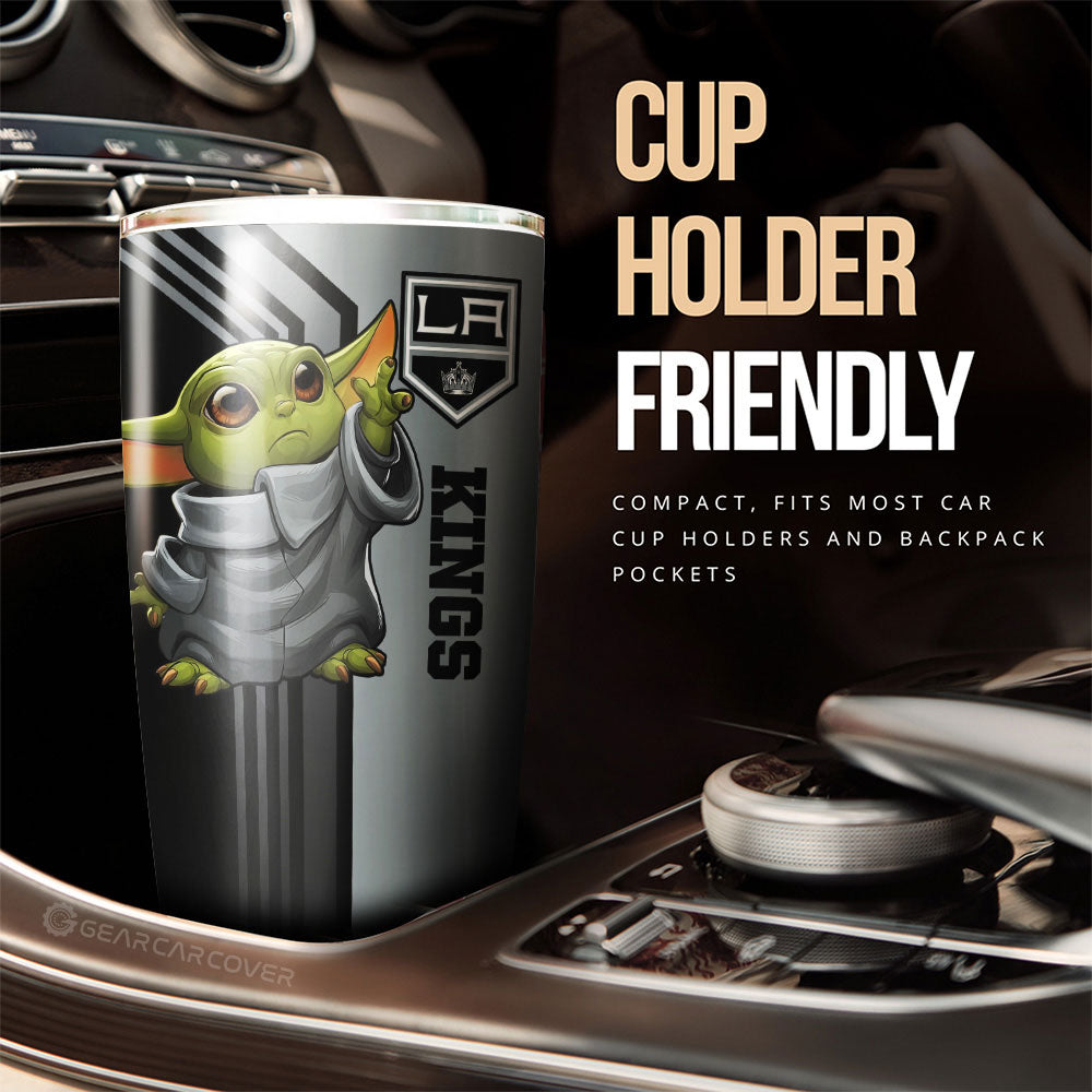 Los Angeles Kings Tumbler Cup Custom Car Accessories - Gearcarcover - 3