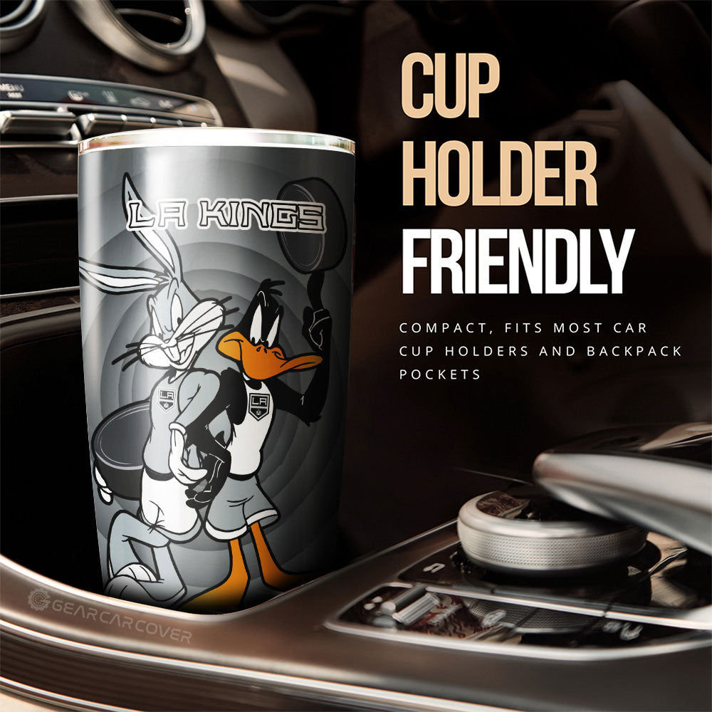 Los Angeles Kings Tumbler Cup Custom Car Accessories - Gearcarcover - 3