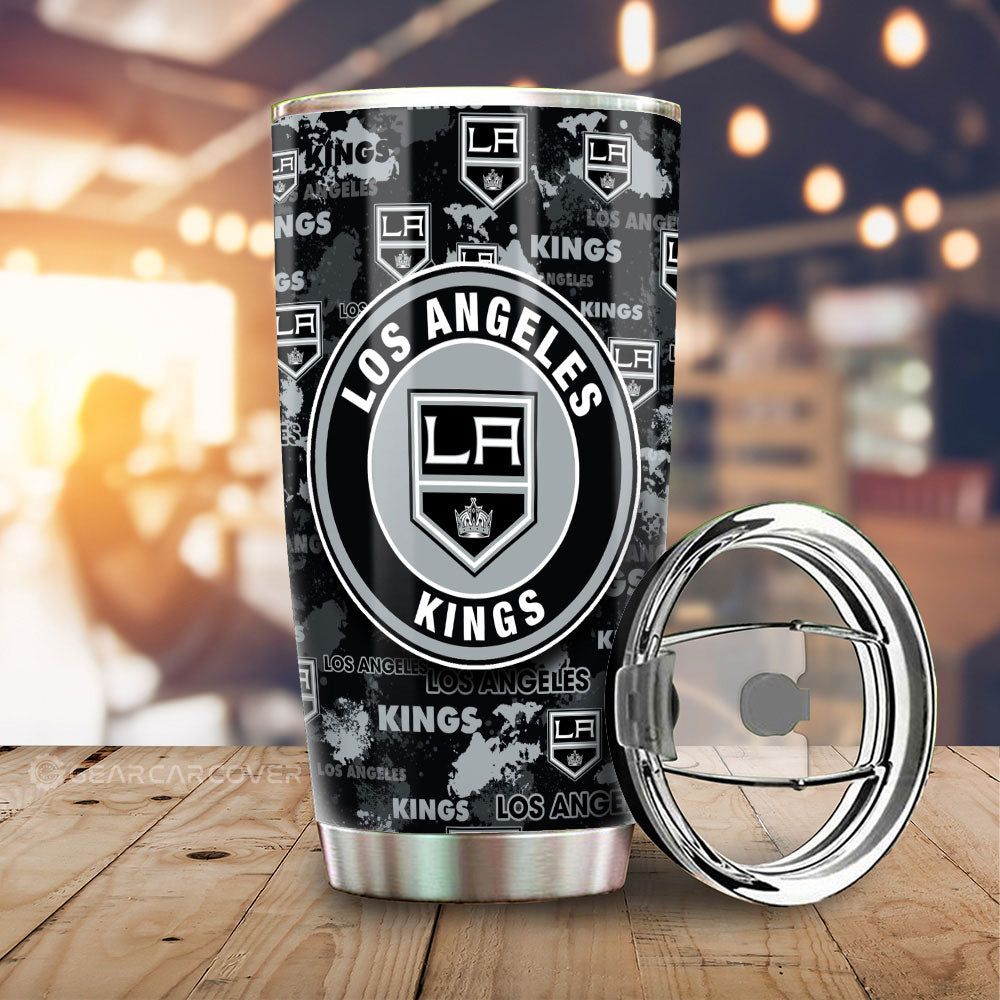 Los Angeles Kings Tumbler Cup Custom Car Accessories - Gearcarcover - 1