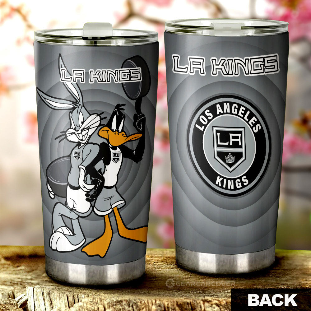 Los Angeles Kings Tumbler Cup Custom Car Accessories - Gearcarcover - 1