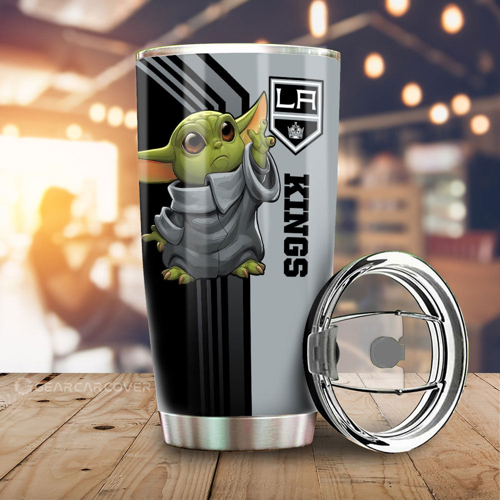 Los Angeles Kings Tumbler Cup Custom Car Accessories - Gearcarcover - 1