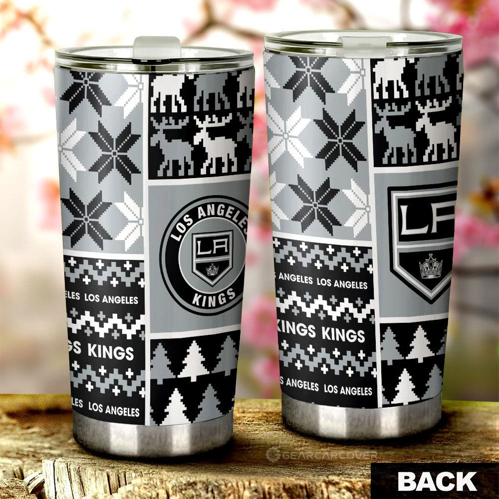 Los Angeles Kings Tumbler Cup Custom Ugly Style Car Accessories - Gearcarcover - 2
